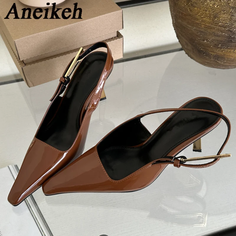 Aneikeh Sepatu Pump Wanita Ban - Mule Slip On ulasan dan harga