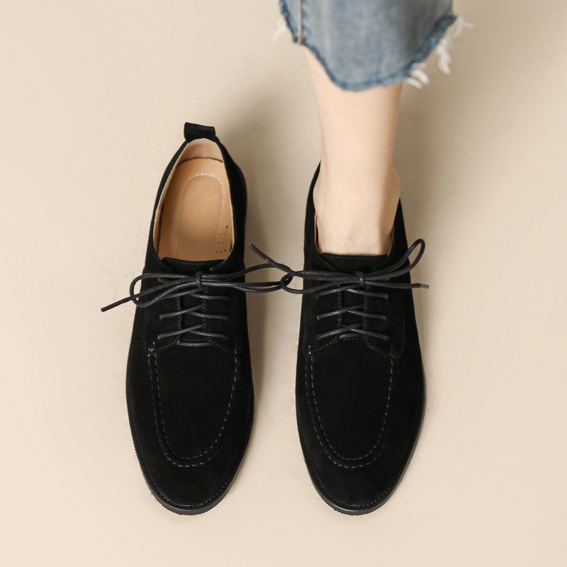 Sepatu Oxford Wanita Retro Mus - Oxford Lace Up Women ulasan dan harga